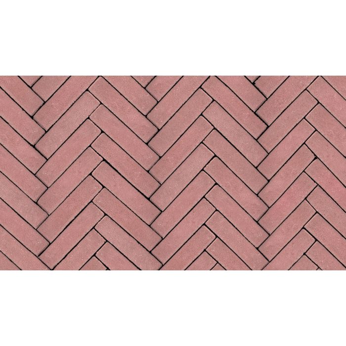 Beton waalformaat 20x5x8cm rood