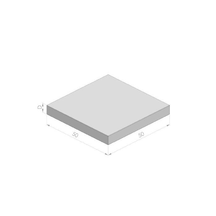 Betontegel 50x50x5cm HK grijs