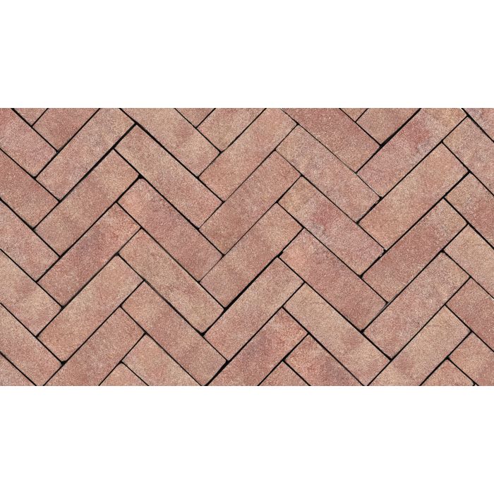 Gebakken dikformaat 6,5x20x8cm ZF rubrum elleboogverband