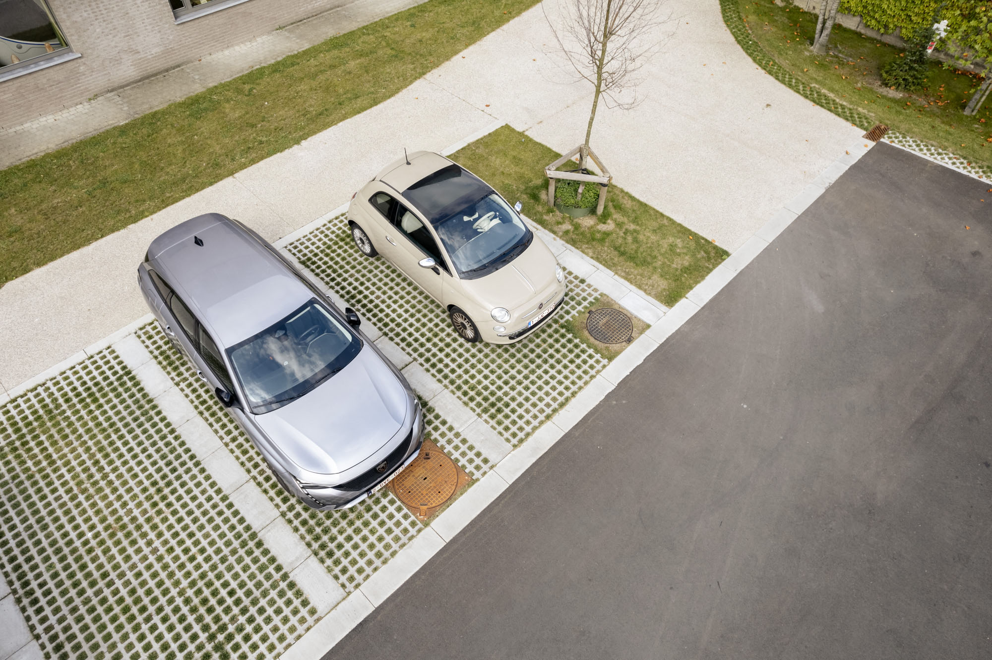 Grasplaten kiezen voor zwaar verkeer en goed waterbeheer